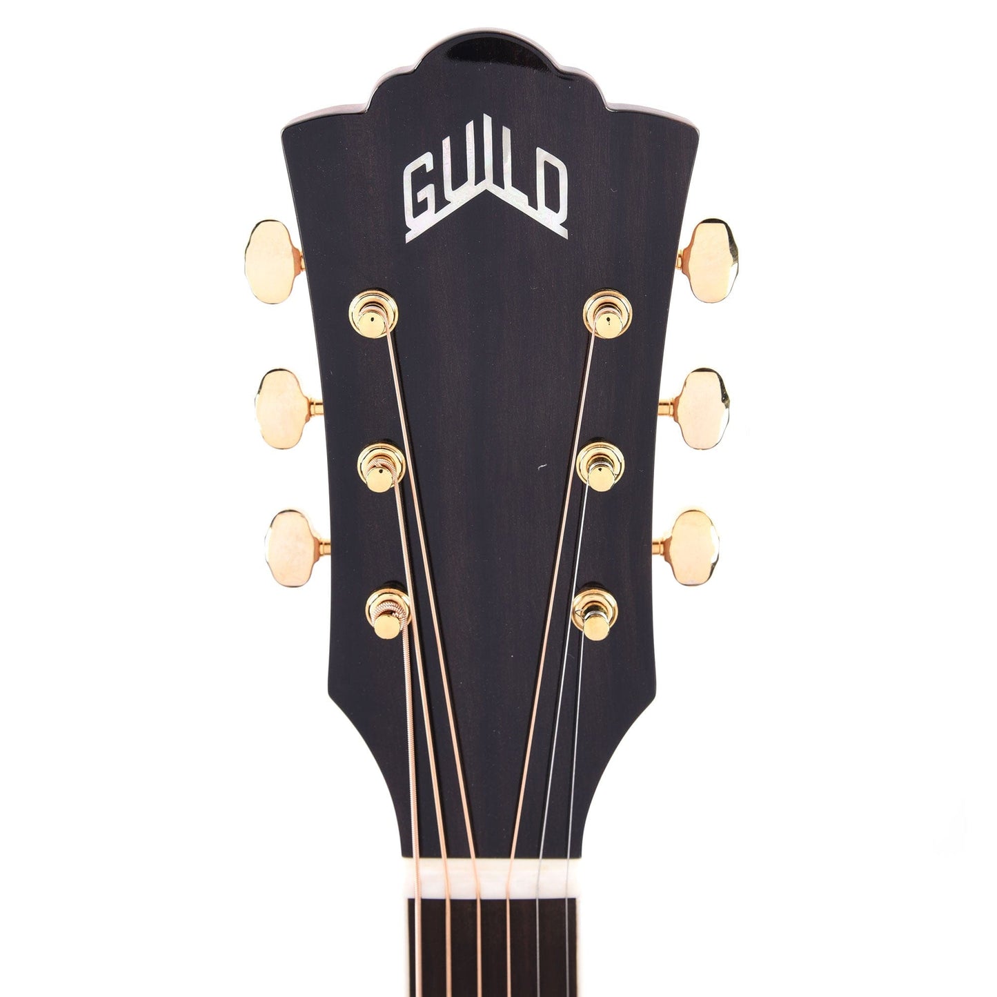 Guild F-250E Deluxe Maple Jumbo Blonde Acoustic Guitars / Jumbo