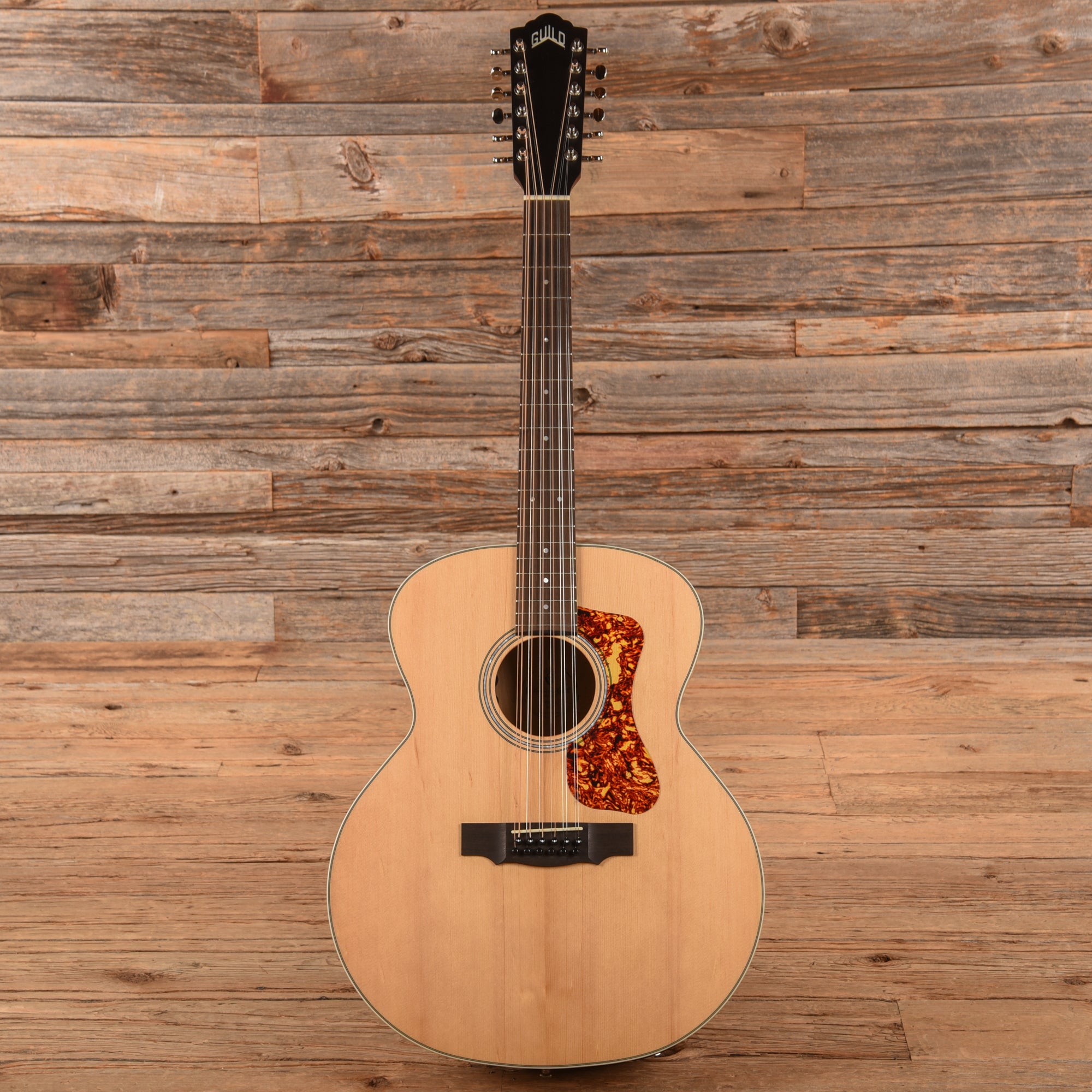 Guild F-2512E Natural Acoustic Guitars / Jumbo