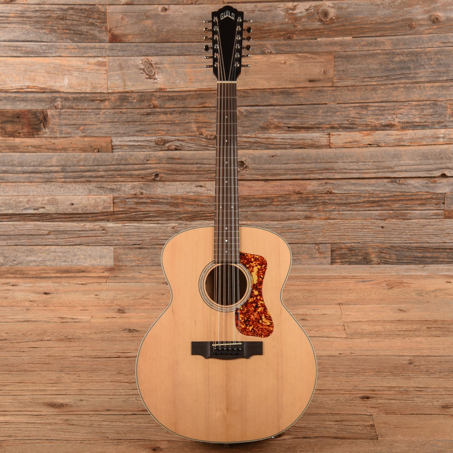 Guild F-2512E Natural Acoustic Guitars / Jumbo