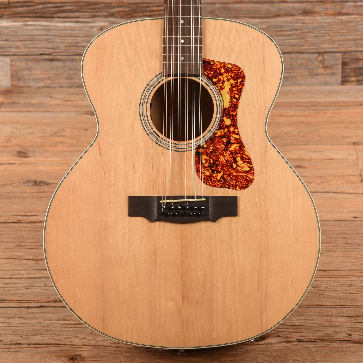 Guild F-2512E Natural Acoustic Guitars / Jumbo