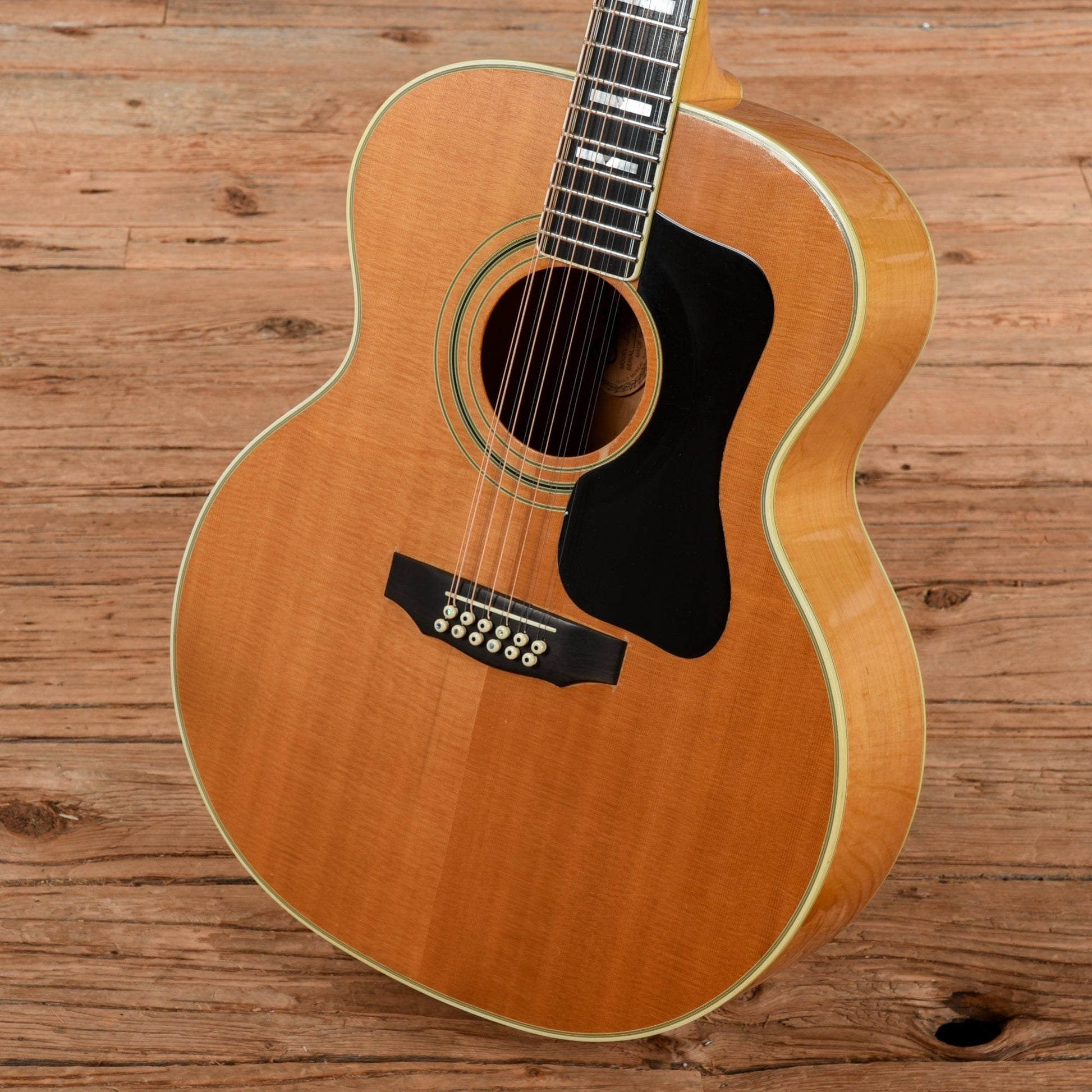 Guild F-412 Natural 1981 Acoustic Guitars / Jumbo