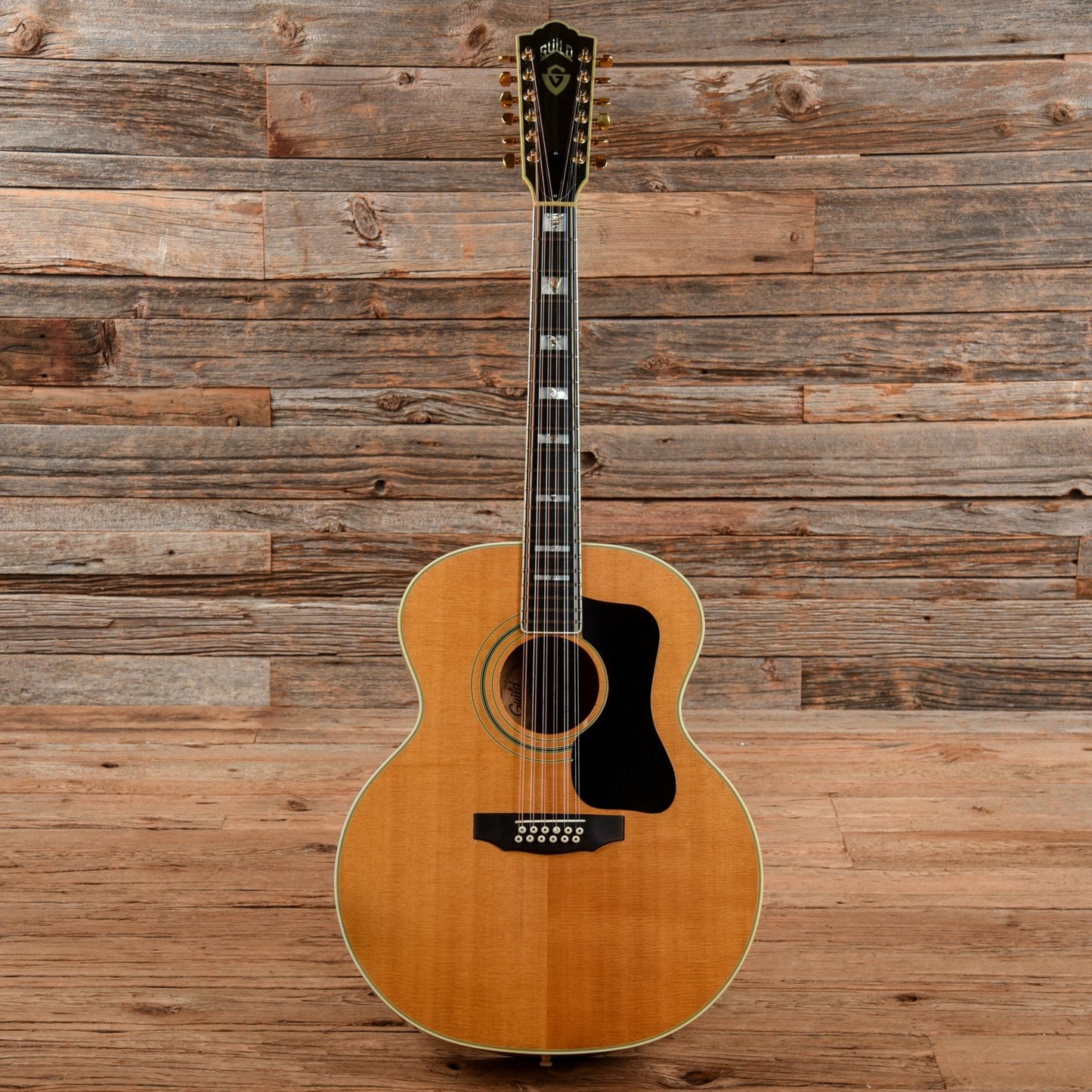 Guild F-412 Natural 1981 Acoustic Guitars / Jumbo
