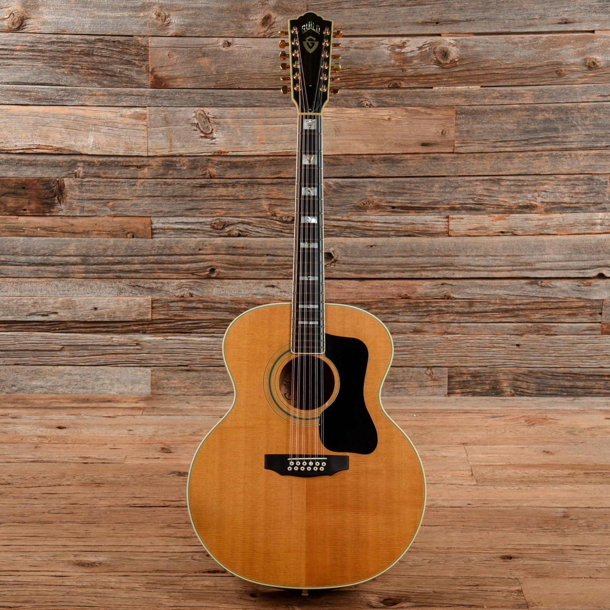 Guild F-412 Natural 1981 Acoustic Guitars / Jumbo