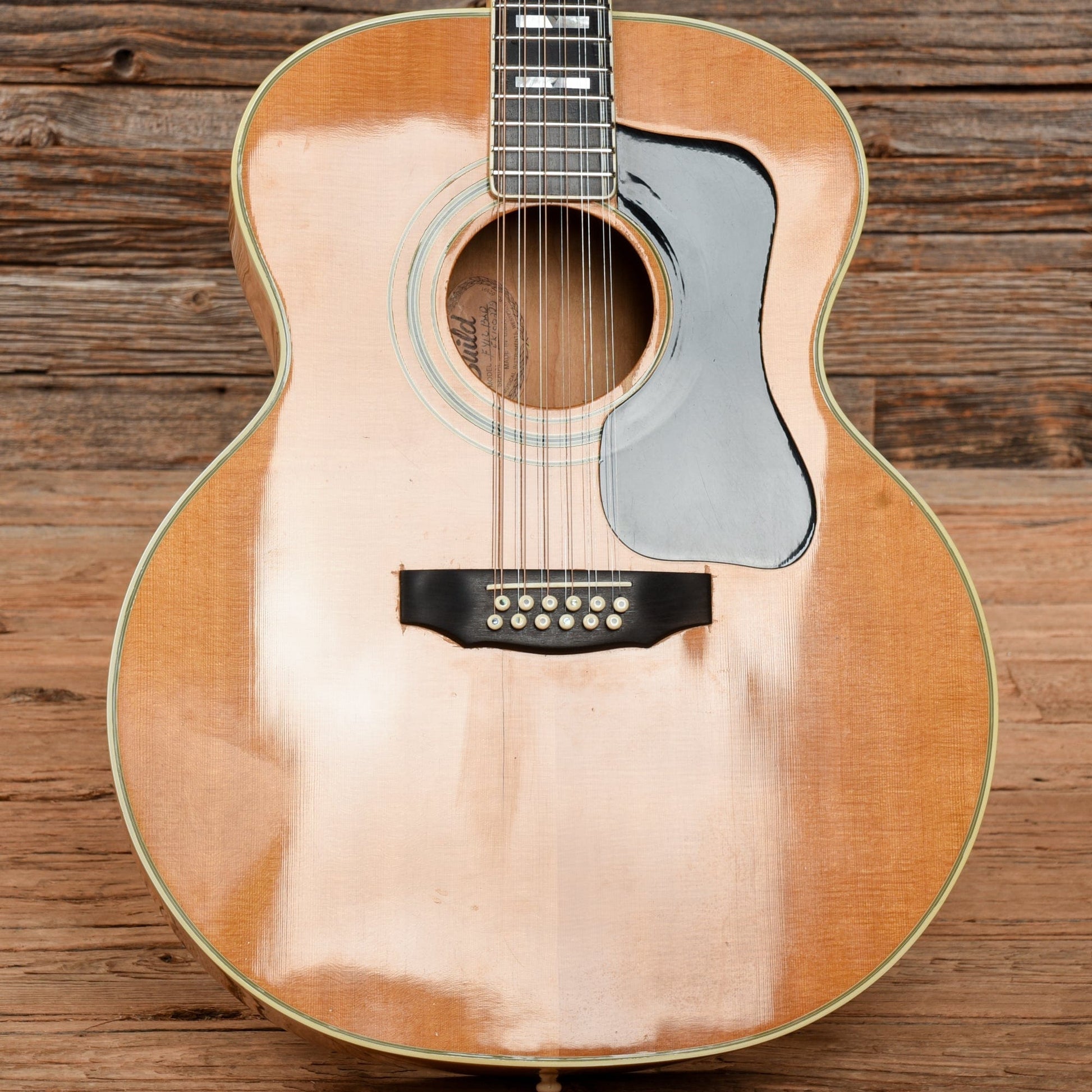 Guild F-412 Natural 1981 Acoustic Guitars / Jumbo