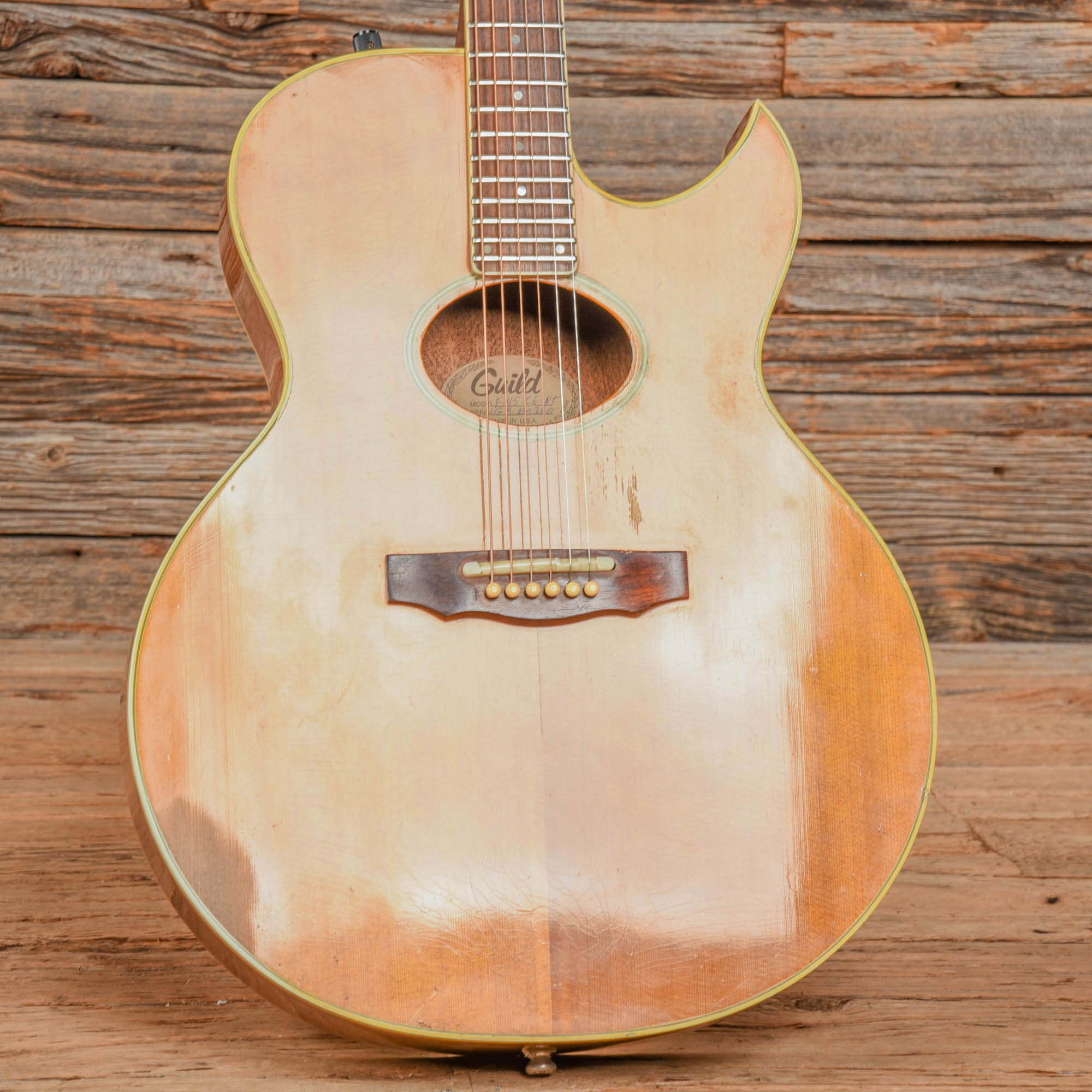 Guild F-45CE Natural 1983 Acoustic Guitars / Jumbo
