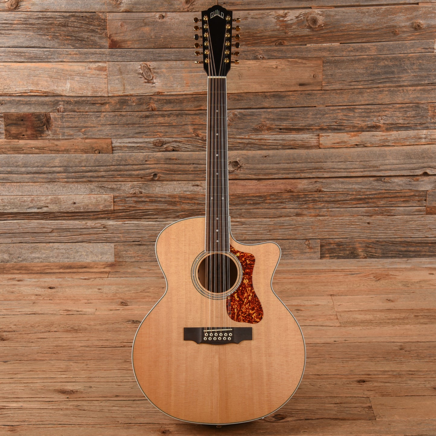 Guild F2512CE Deluxe Natural 2022 Acoustic Guitars / Jumbo