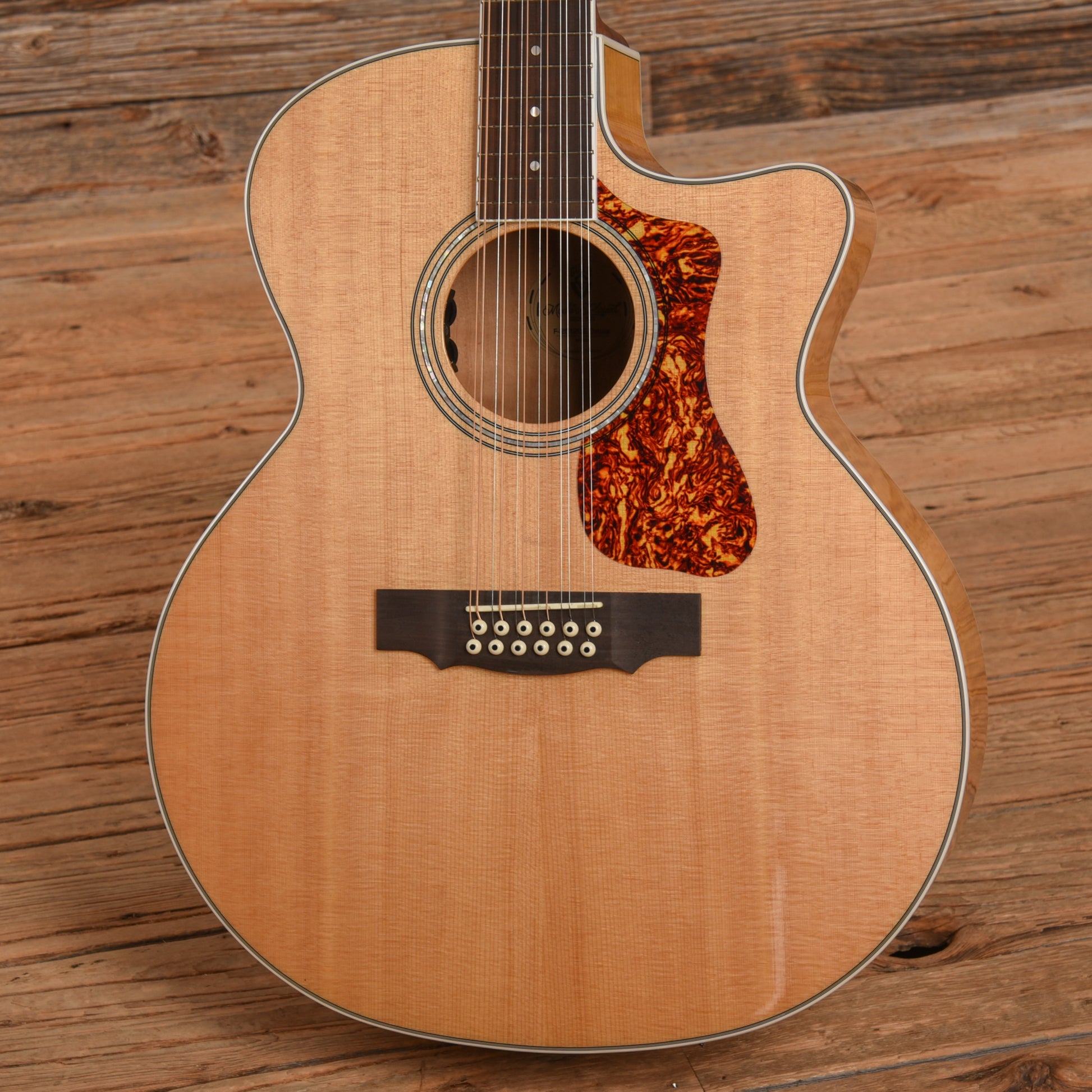 Guild F2512CE Deluxe Natural 2022 Acoustic Guitars / Jumbo