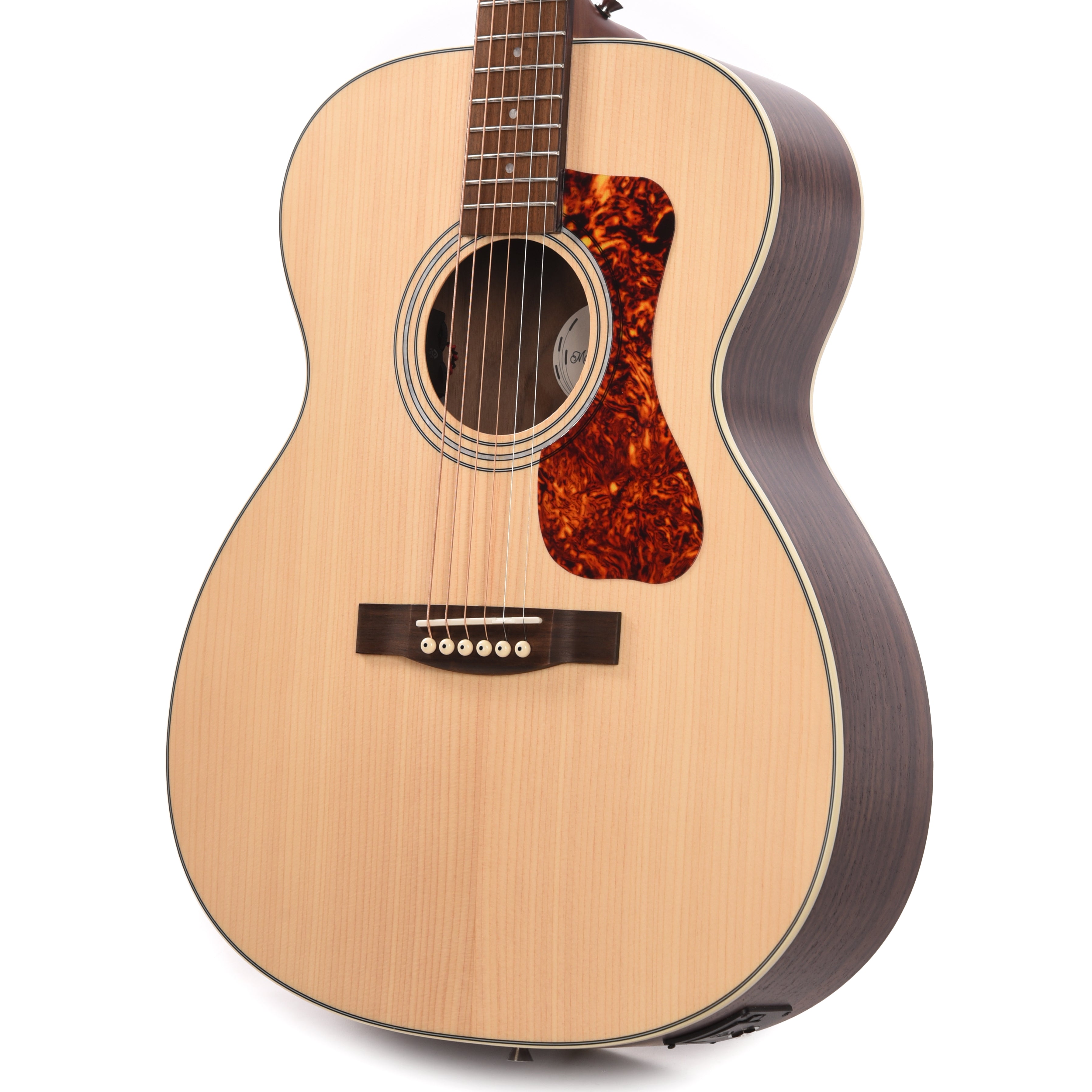 Guild OM-250E Limited Archback Solid Sitka Spruce/Arched Rosewood Natural Acoustic Guitars / Jumbo