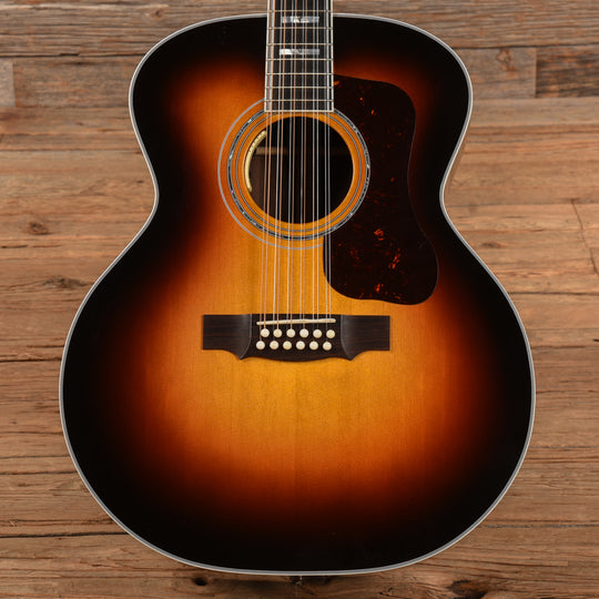 Guild USA F-512E Sunburst Acoustic Guitars / Jumbo