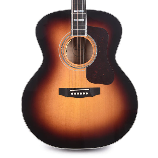 Guild USA F-55E Maple Jumbo Sitka/Archback Maple Antique Burst Acoustic Guitars / Jumbo