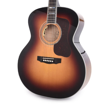 Guild USA F-55E Maple Jumbo Sitka/Archback Maple Antique Burst Acoustic Guitars / Jumbo
