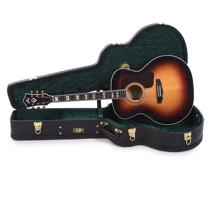 Guild USA F-55E Maple Jumbo Sitka/Archback Maple Antique Burst Acoustic Guitars / Jumbo