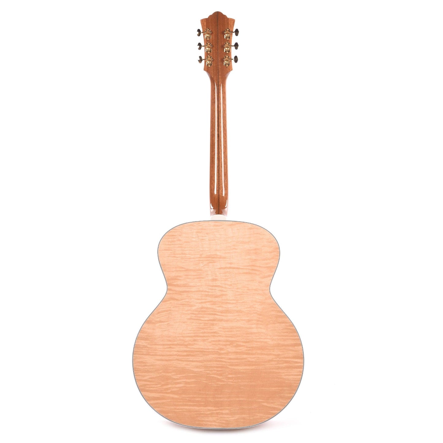 Guild USA F-55E Maple Jumbo Sitka/Archback Maple Natural Acoustic Guitars / Jumbo