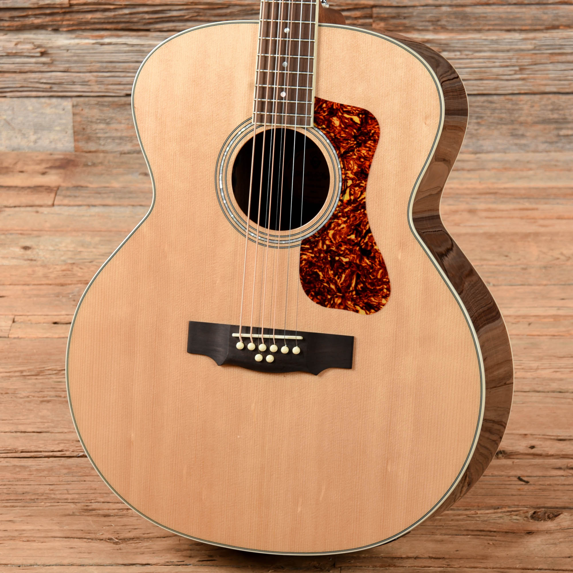 Guild Westerly Collection BT-258E Deluxe Baritone Natural Acoustic Guitars / Jumbo