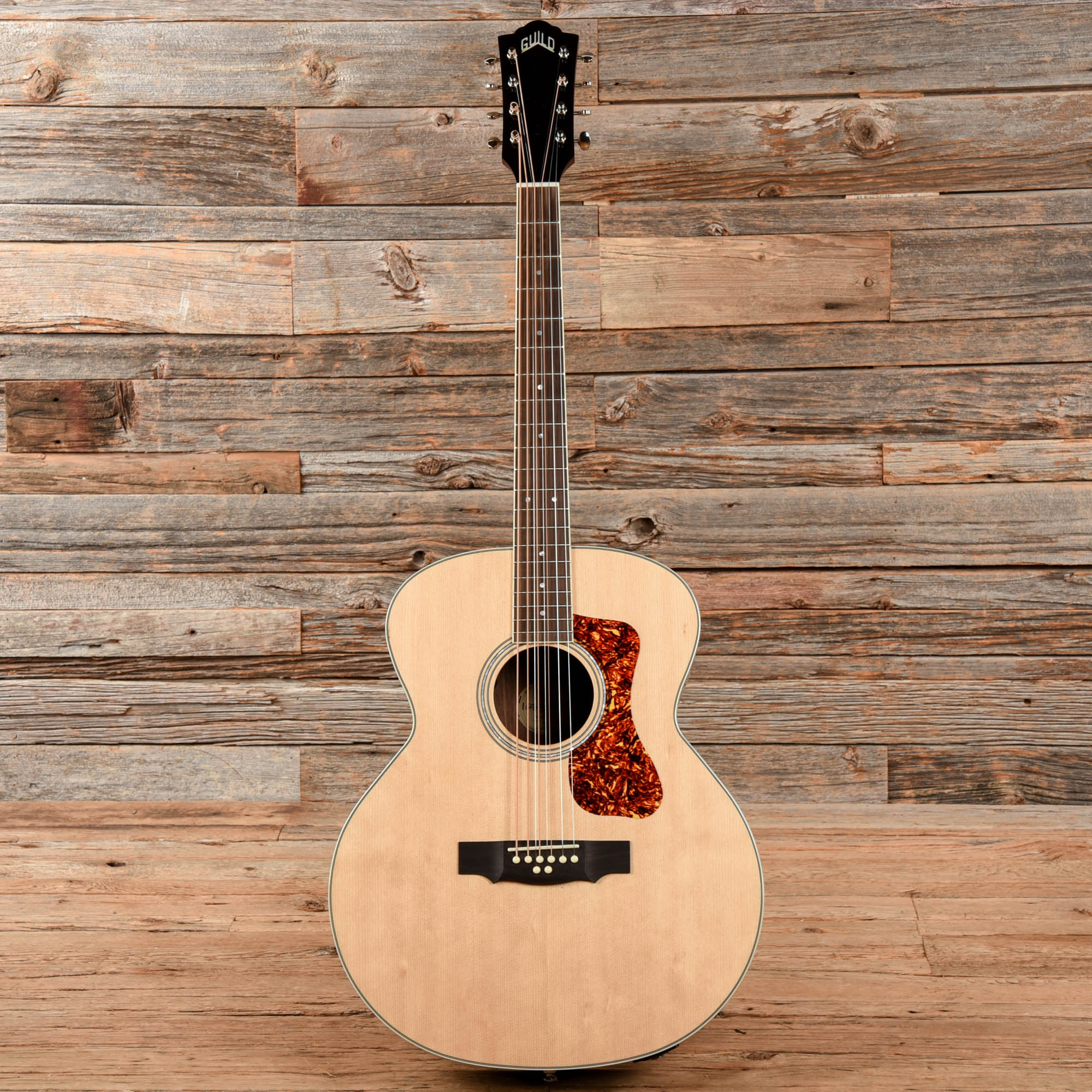 Guild Westerly Collection BT-258E Deluxe Baritone Natural Acoustic Guitars / Jumbo