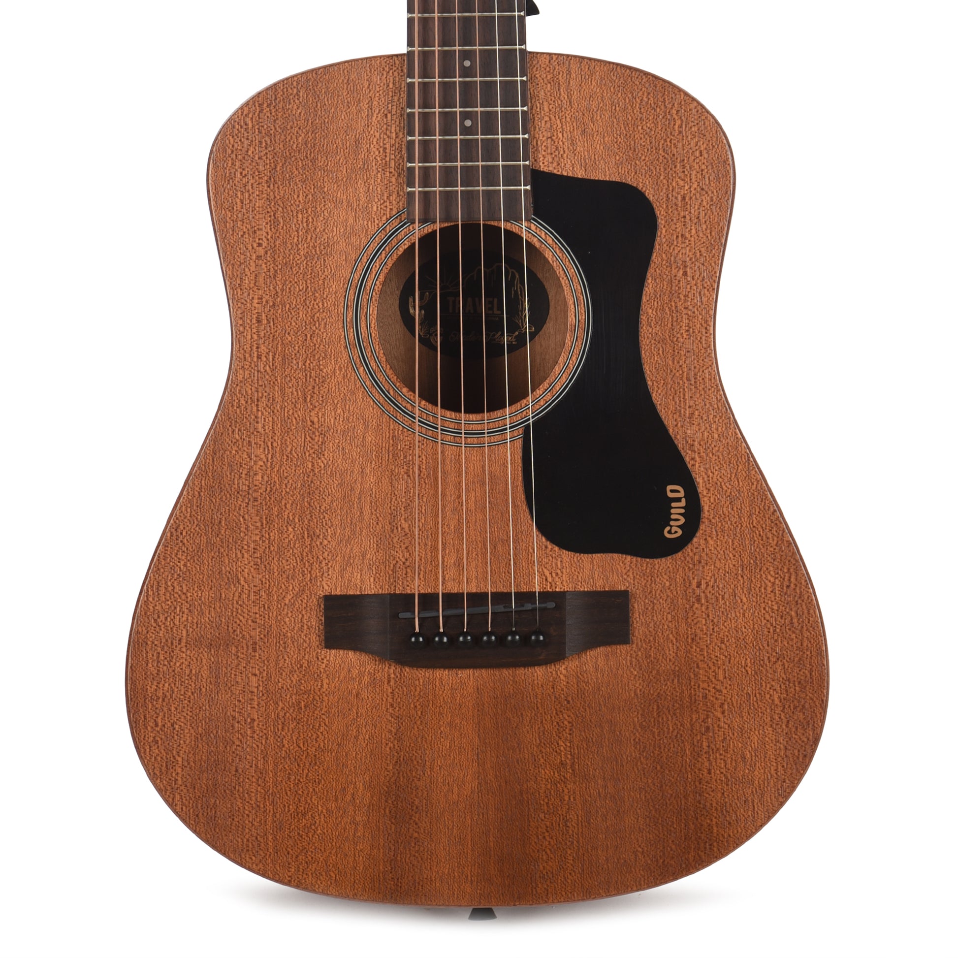 Guild Travel Mahogany Mini Dreadnought Acoustic Guitar Acoustic Guitars / Mini/Travel