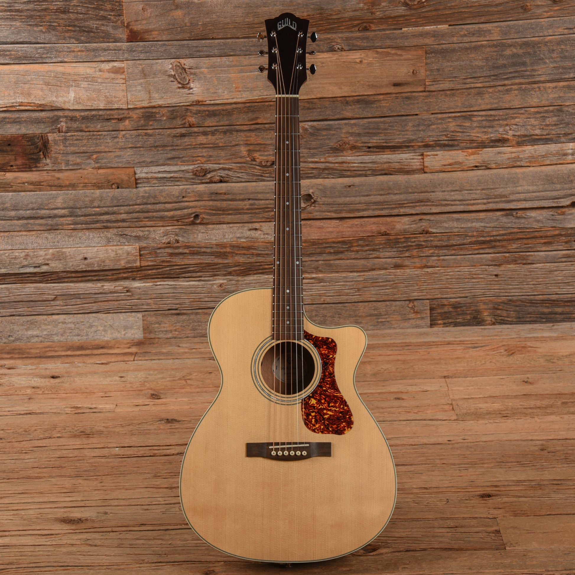 Guild OM-240CE Natural 2022 Acoustic Guitars / OM and Auditorium