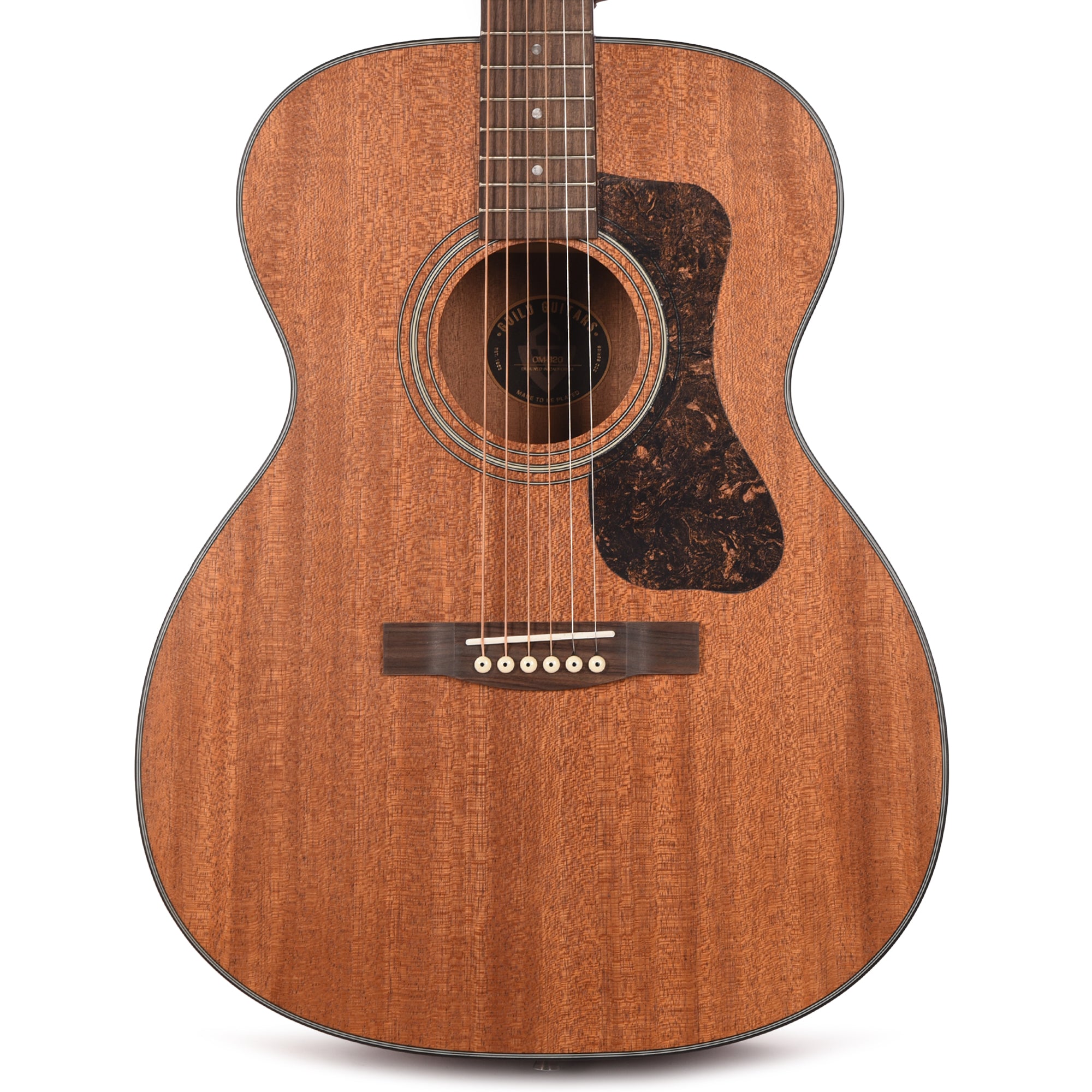 Guild OM-320 Acoustic Guitar Natural Mahogany Acoustic Guitars / OM and Auditorium