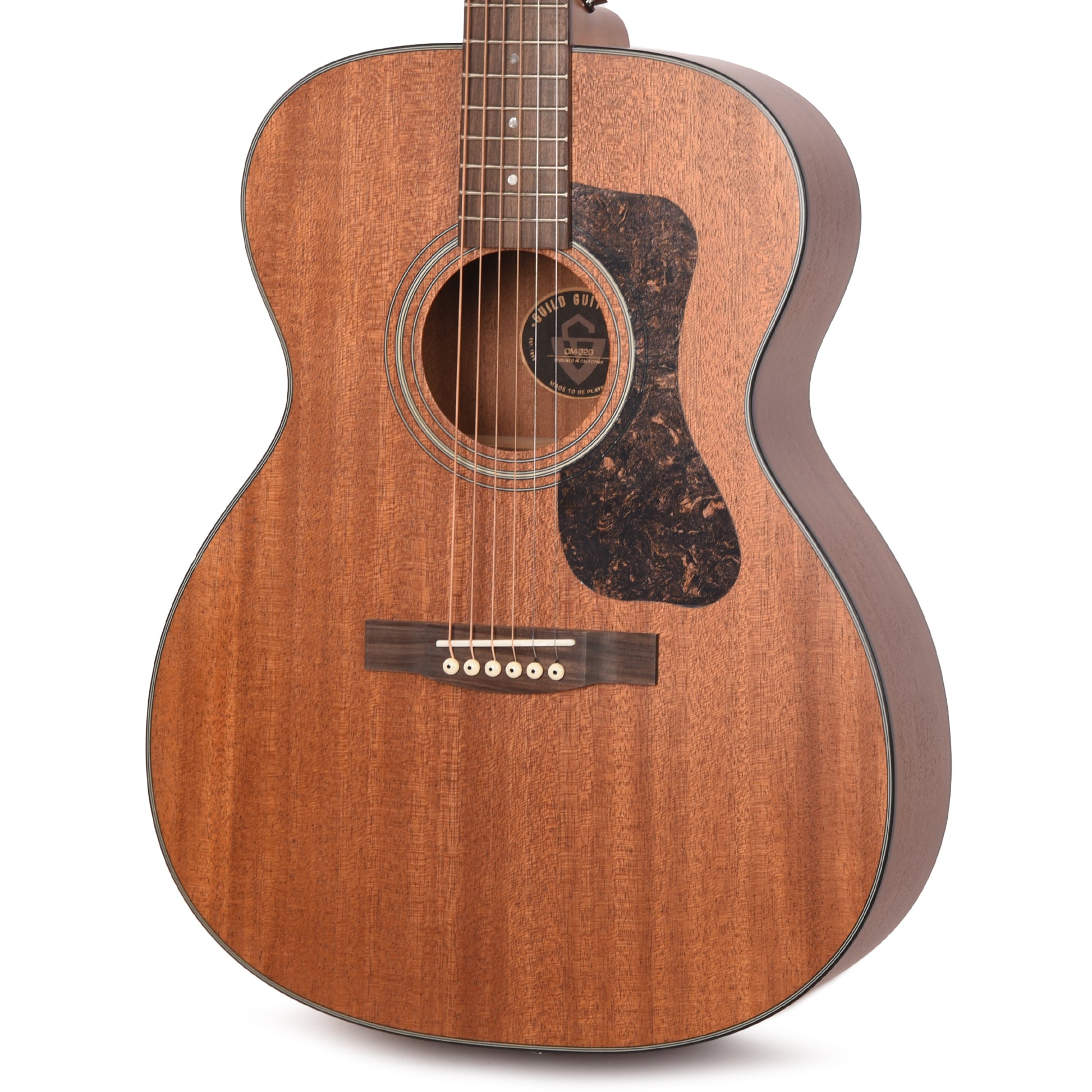 Guild OM-320 Acoustic Guitar Natural Mahogany Acoustic Guitars / OM and Auditorium