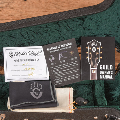 Guild USA M-20 Brown Acoustic Guitars / OM and Auditorium