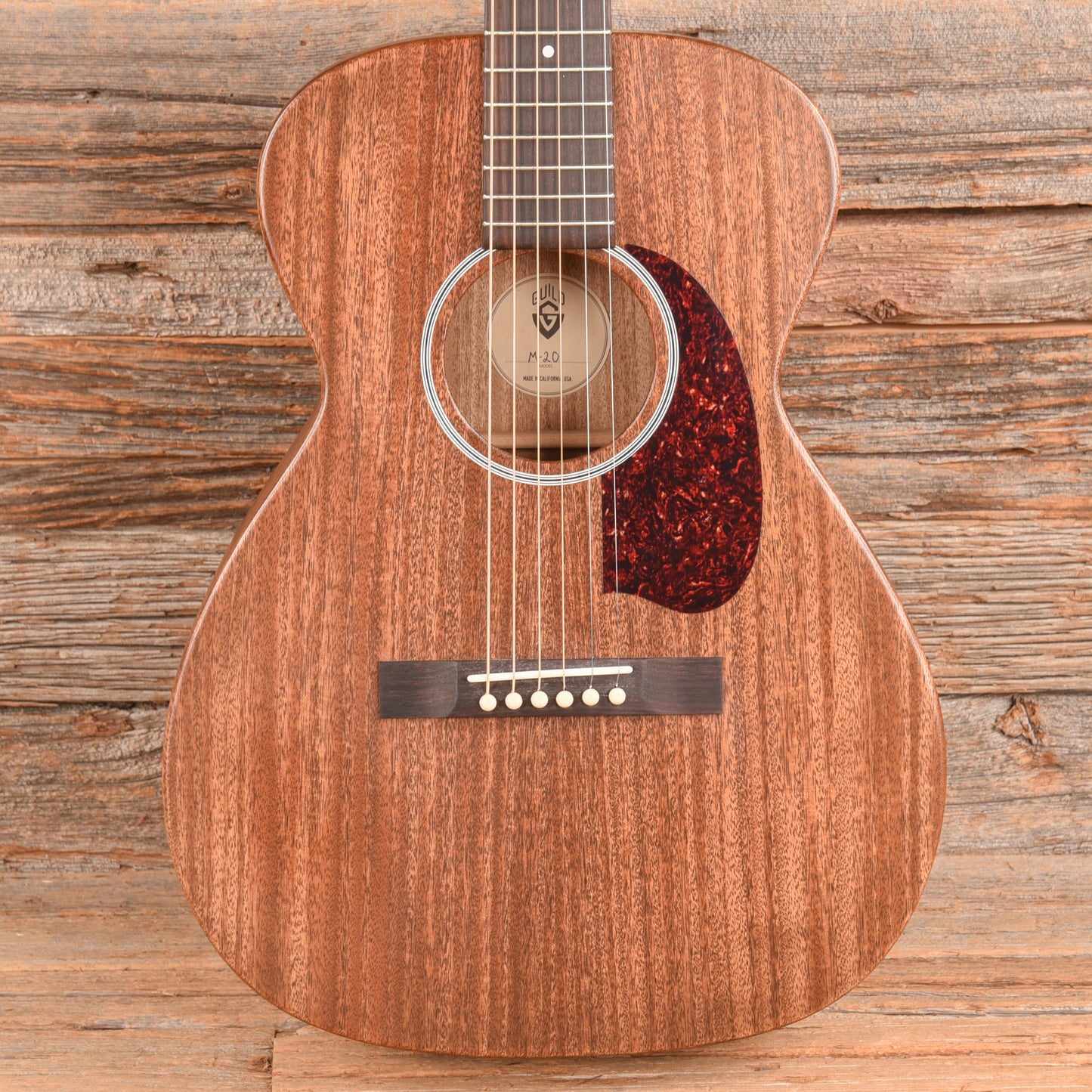 Guild USA M-20 Brown Acoustic Guitars / OM and Auditorium
