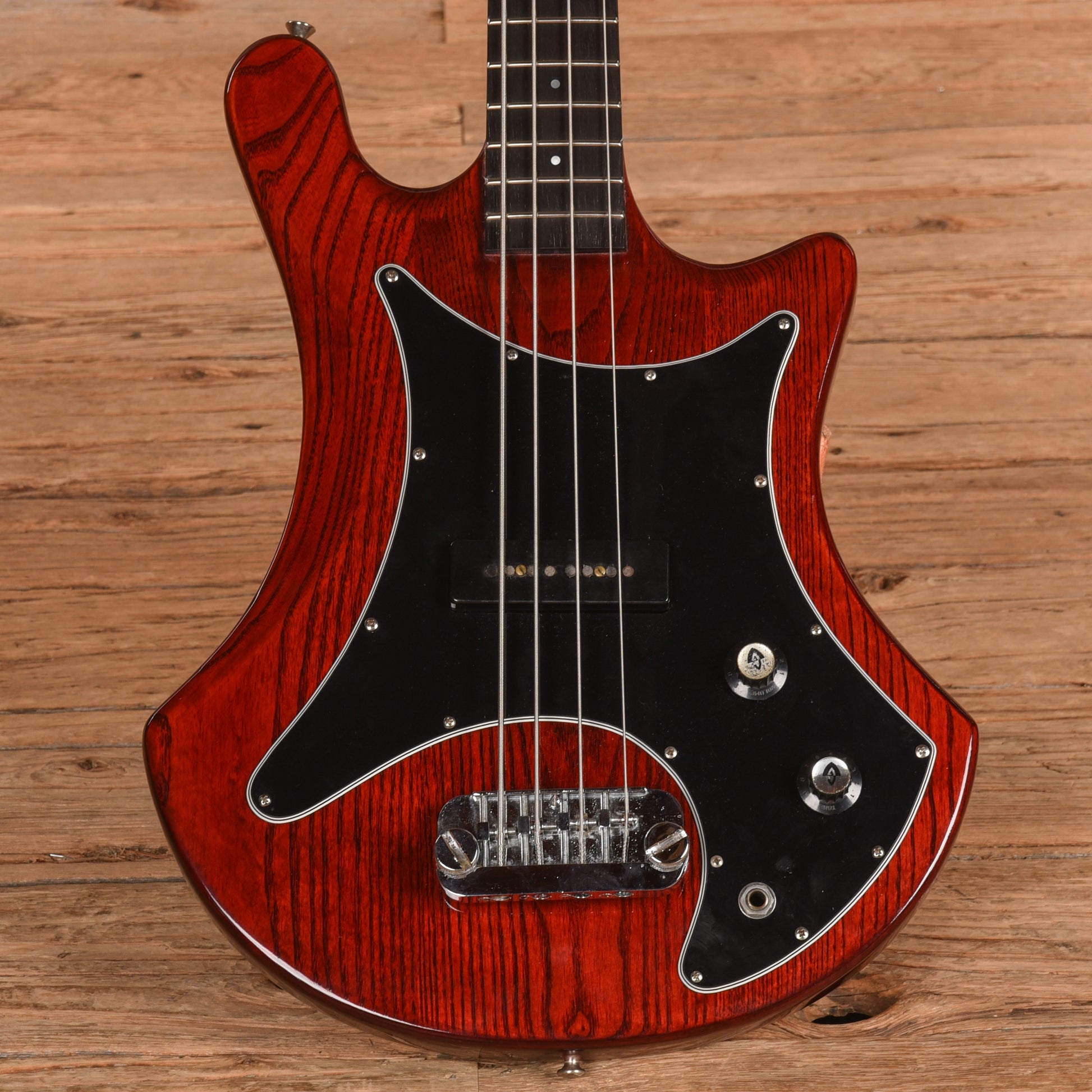 Guild B-301A Cherry Refin 1977 Bass Guitars / 4-String
