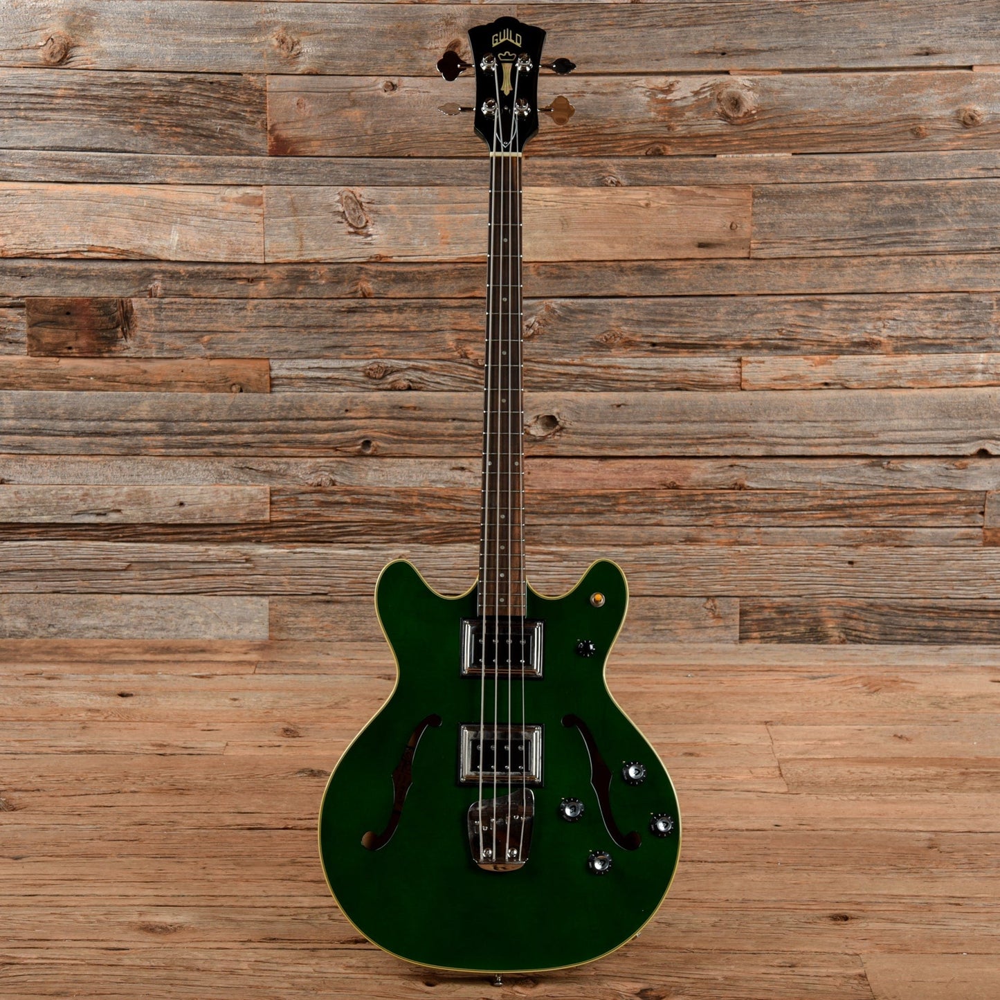 Guild Newark St. Collection Starfire II Bass Green 2017 Bass Guitars / 4-String