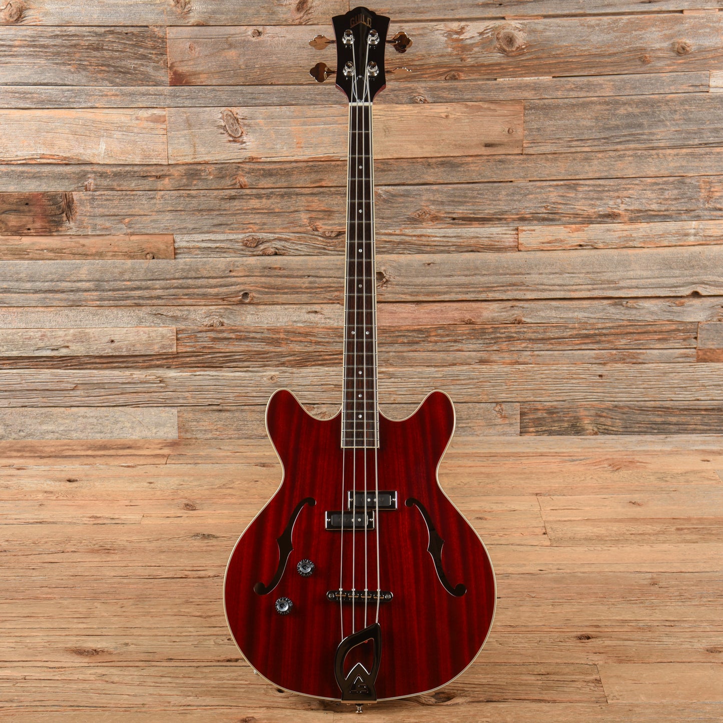 Guild Starfire I Bass Cherry 2024 LEFTY Bass Guitars / 4-String