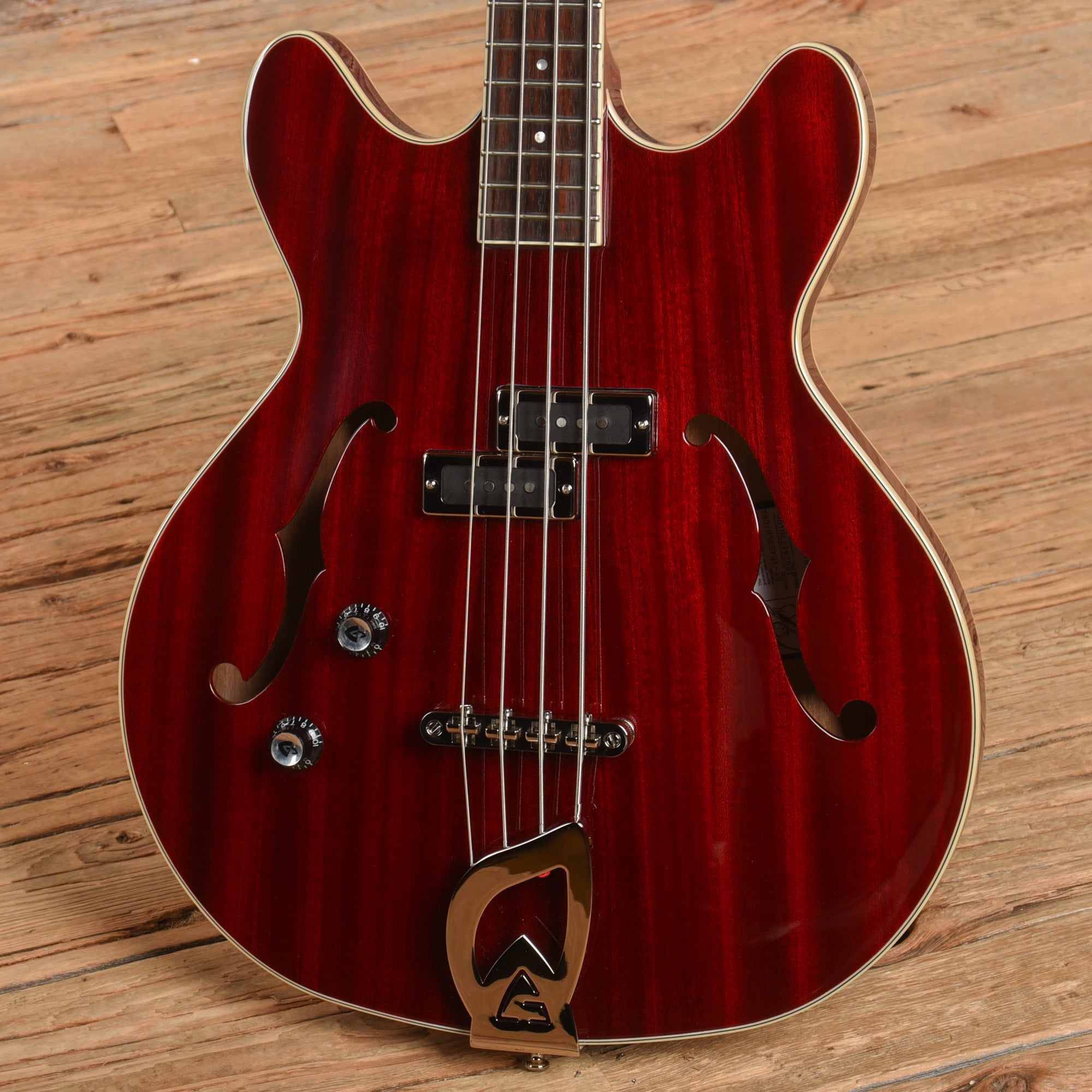 Guild Starfire I Bass Cherry 2024 LEFTY Bass Guitars / 4-String