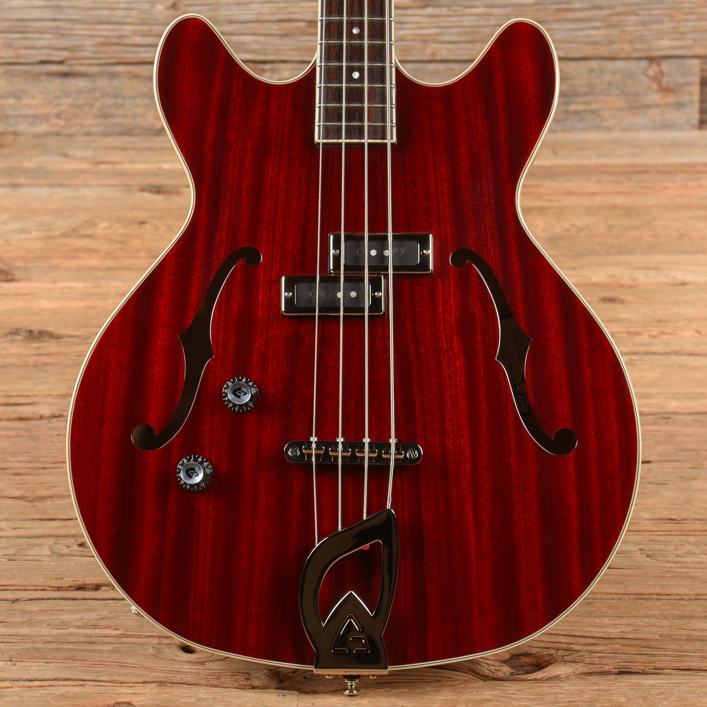 Guild Starfire I Bass Cherry 2024 LEFTY Bass Guitars / 4-String