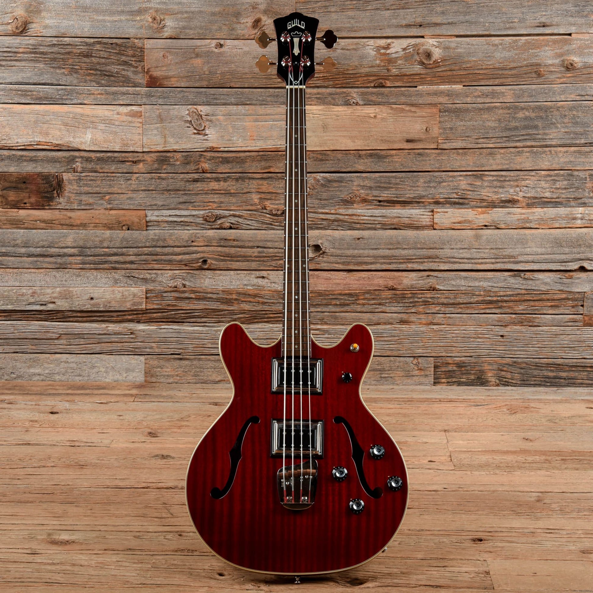Guild Starfire II Bass Cherry 2017 Bass Guitars / 4-String