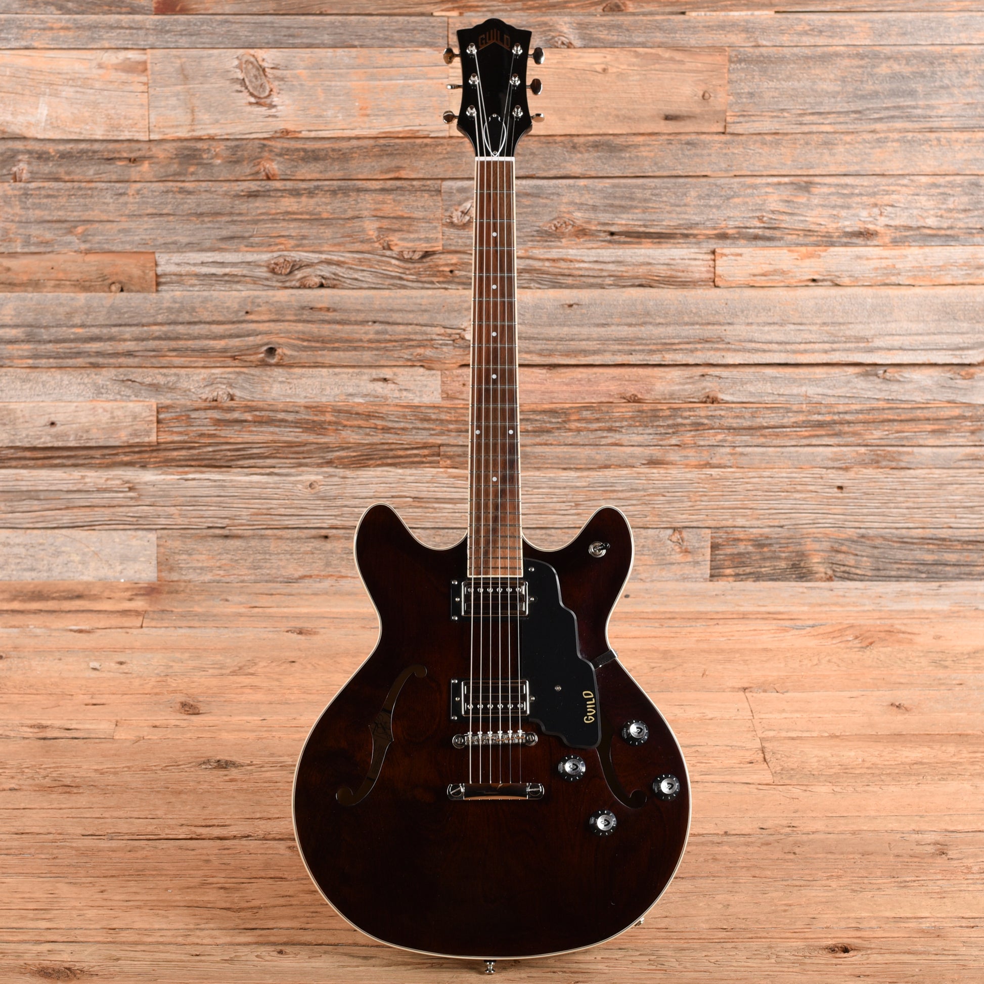 Guild Newark St. Collection Starfire I DC Vintage Walnut 2020 Electric Guitars