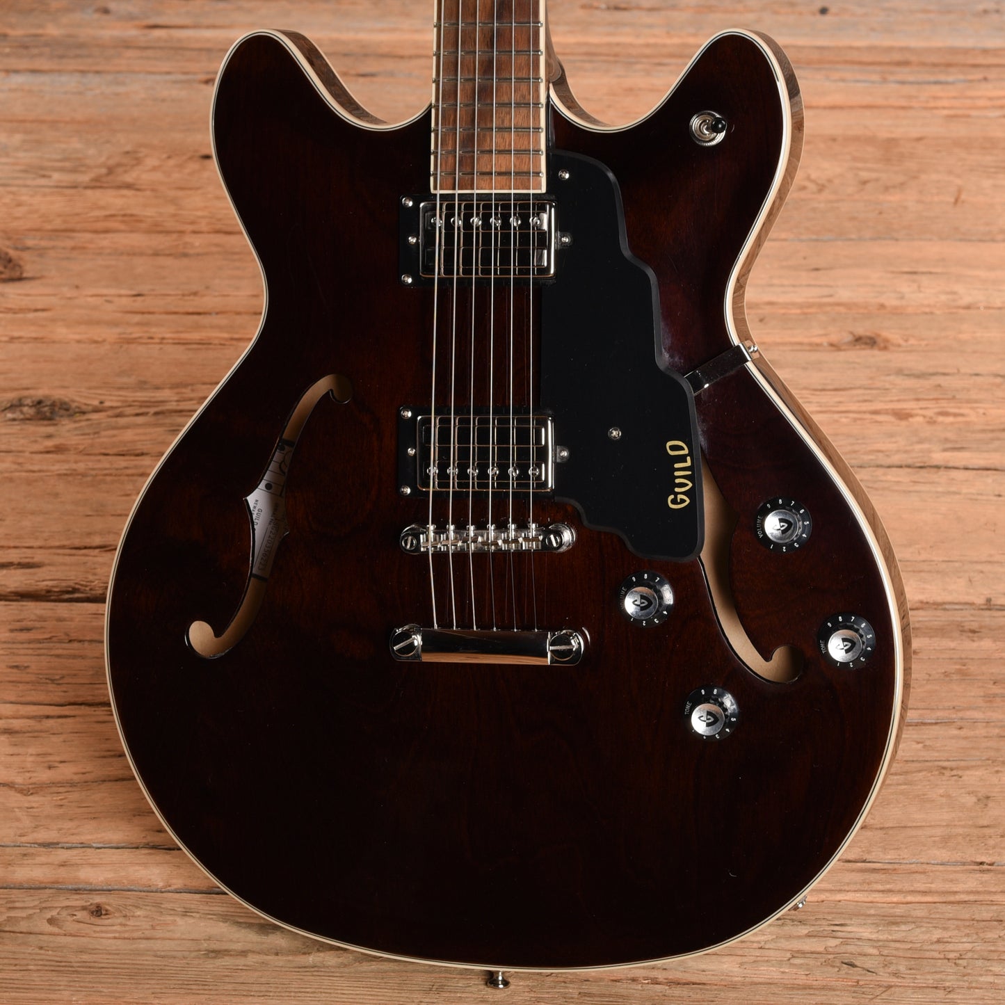 Guild Newark St. Collection Starfire I DC Vintage Walnut 2020 Electric Guitars