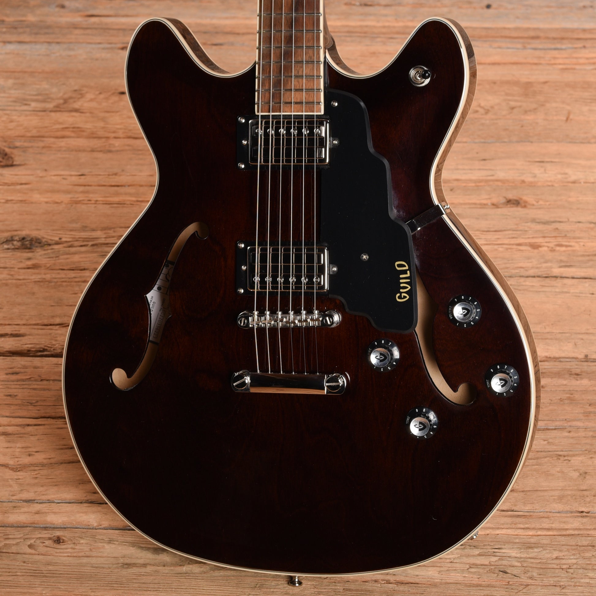 Guild Newark St. Collection Starfire I DC Vintage Walnut 2020 Electric Guitars