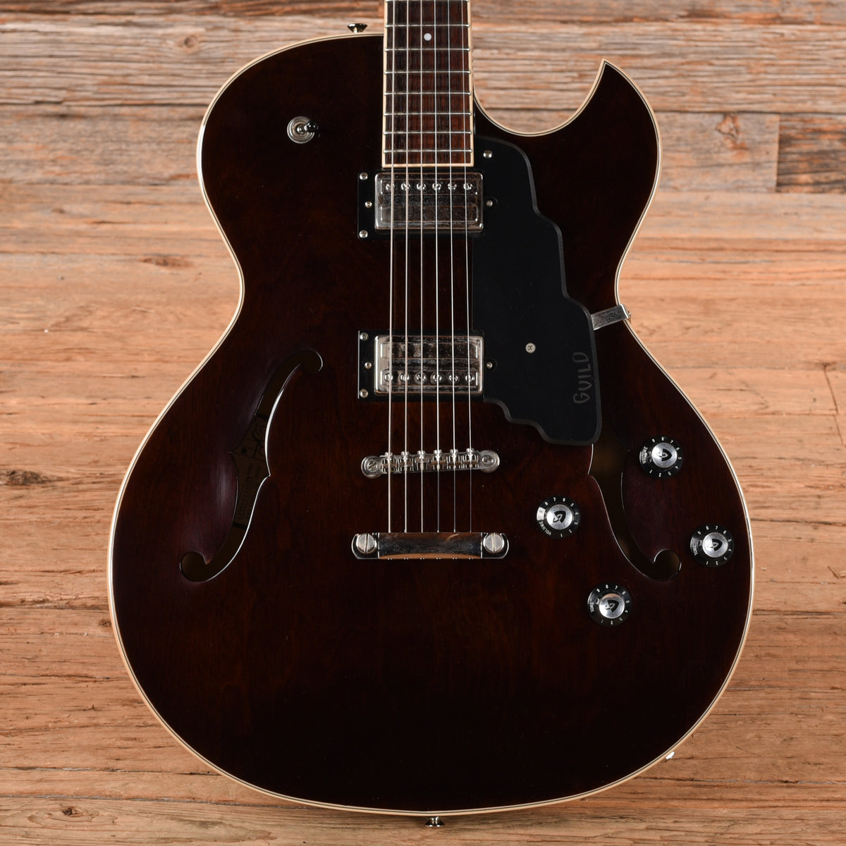 Guild Newark St Collection Starfire I Vintage Walnut 2021 Electric Guitars