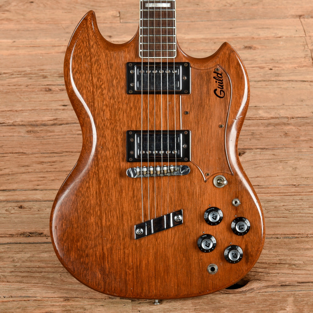 Guild S-100 Polara Natural 1974 Electric Guitars