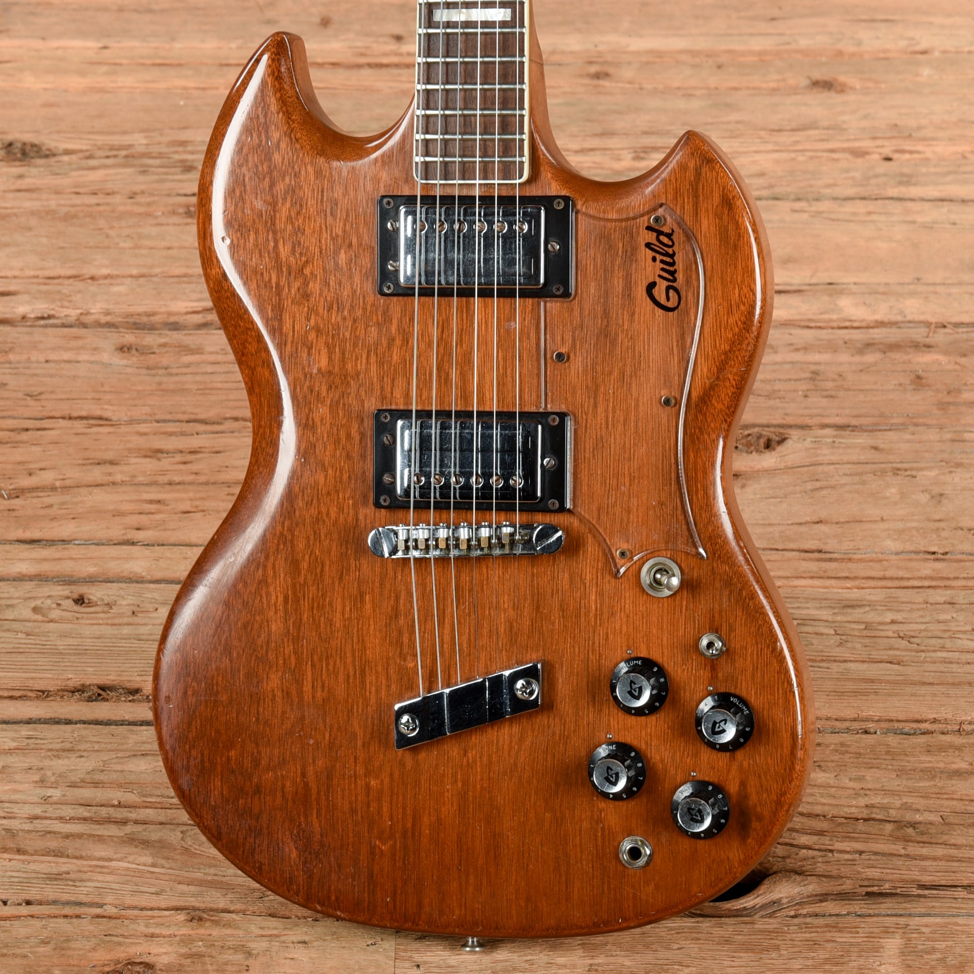 Guild S-100 Polara Natural 1974 Electric Guitars