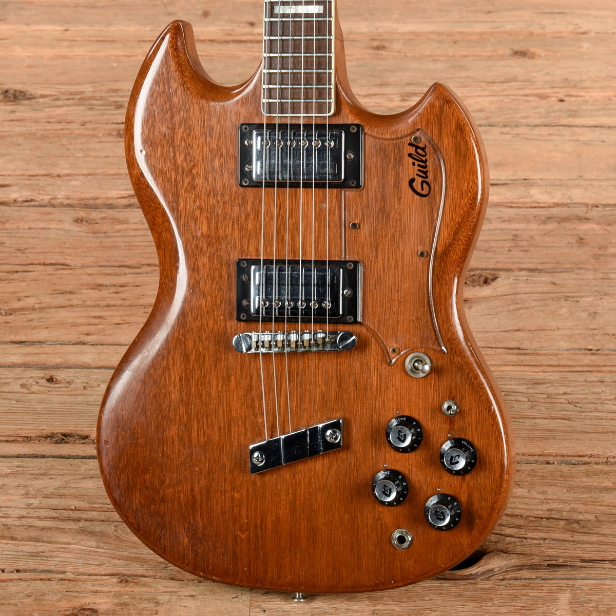 Guild S-100 Polara Natural 1974 Electric Guitars