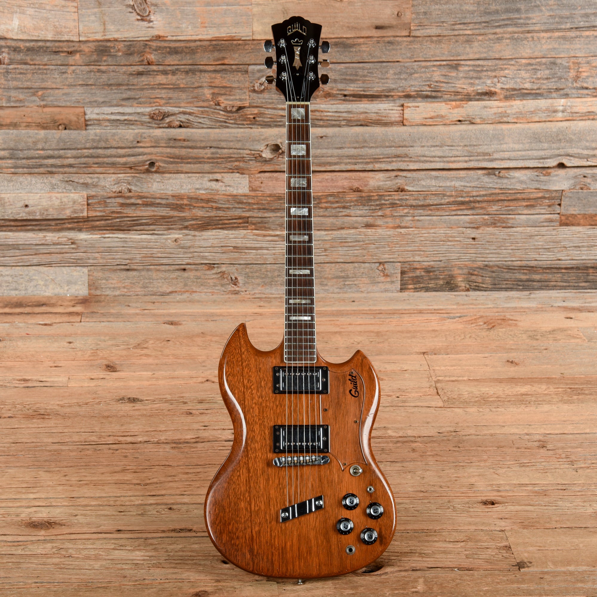 Guild S-100 Polara Natural 1974 Electric Guitars