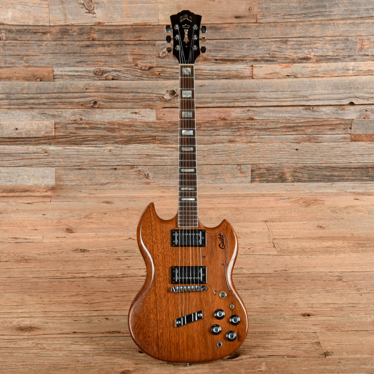 Guild S-100 Polara Natural 1974 Electric Guitars