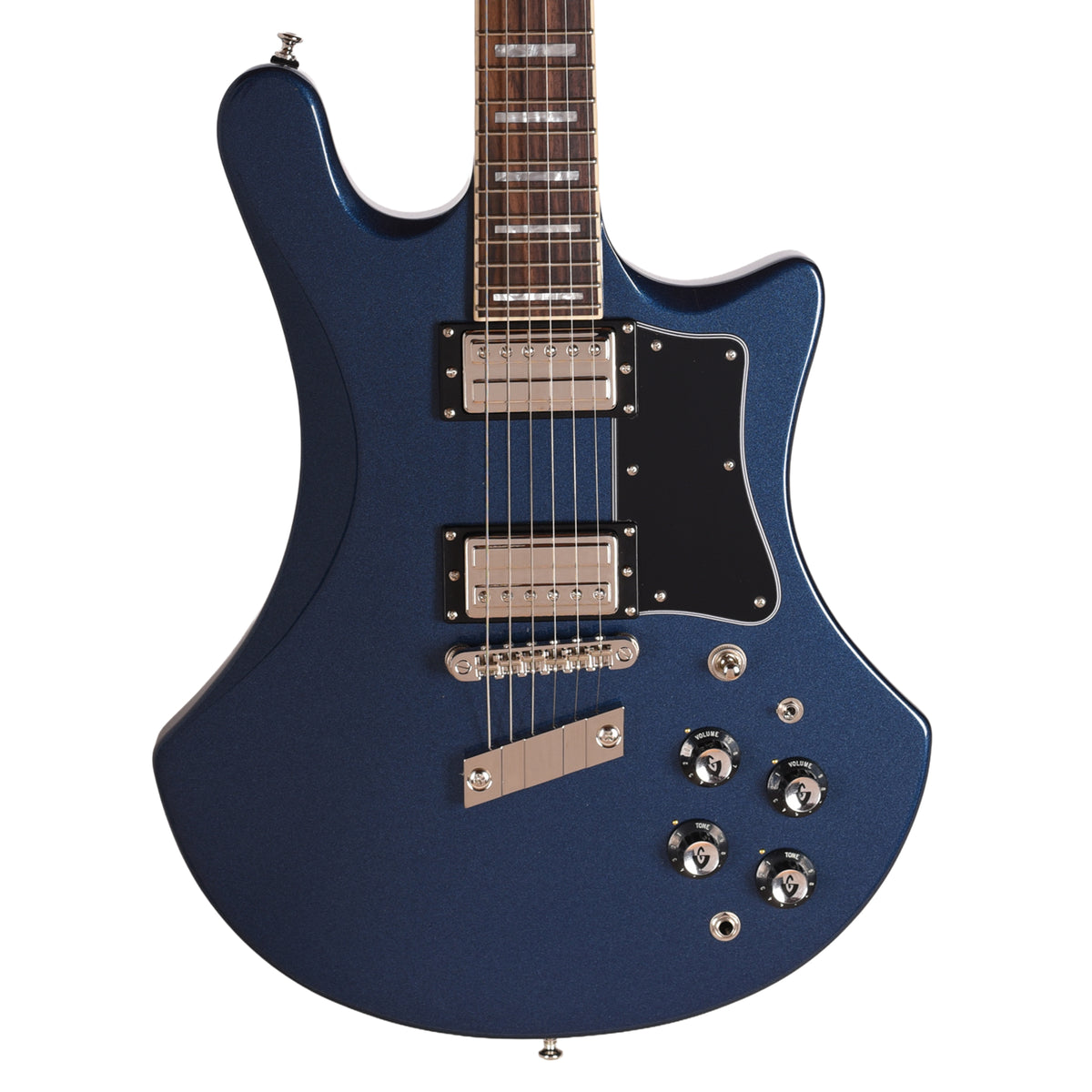 Guild S-300 Deluxe Neptune Blue Metallic Electric Guitars
