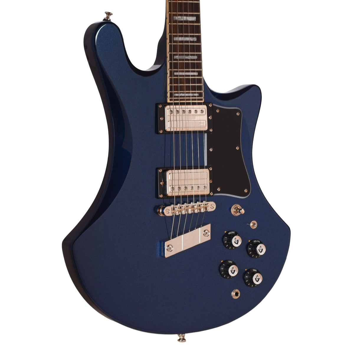 Guild S-300 Deluxe Neptune Blue Metallic Electric Guitars