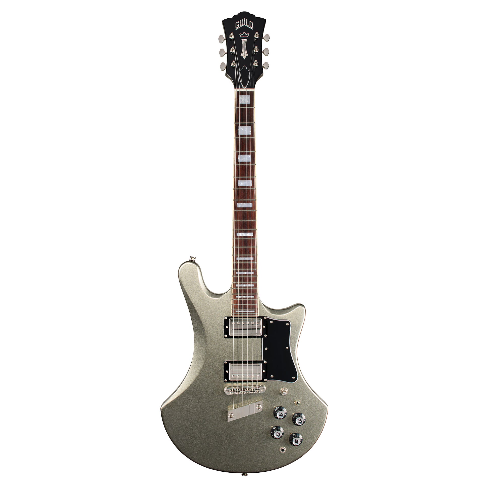 Guild S-300 Deluxe Vintage Sterling Metallic Electric Guitars
