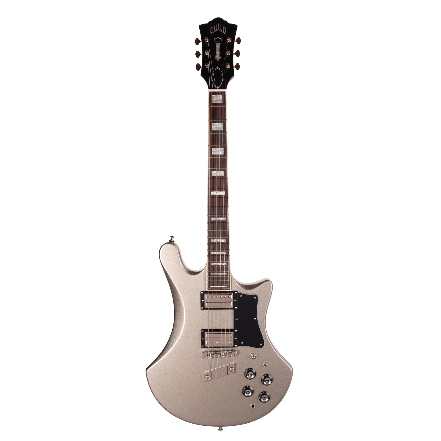Guild S-300 Deluxe Vintage Sterling Metallic Electric Guitars