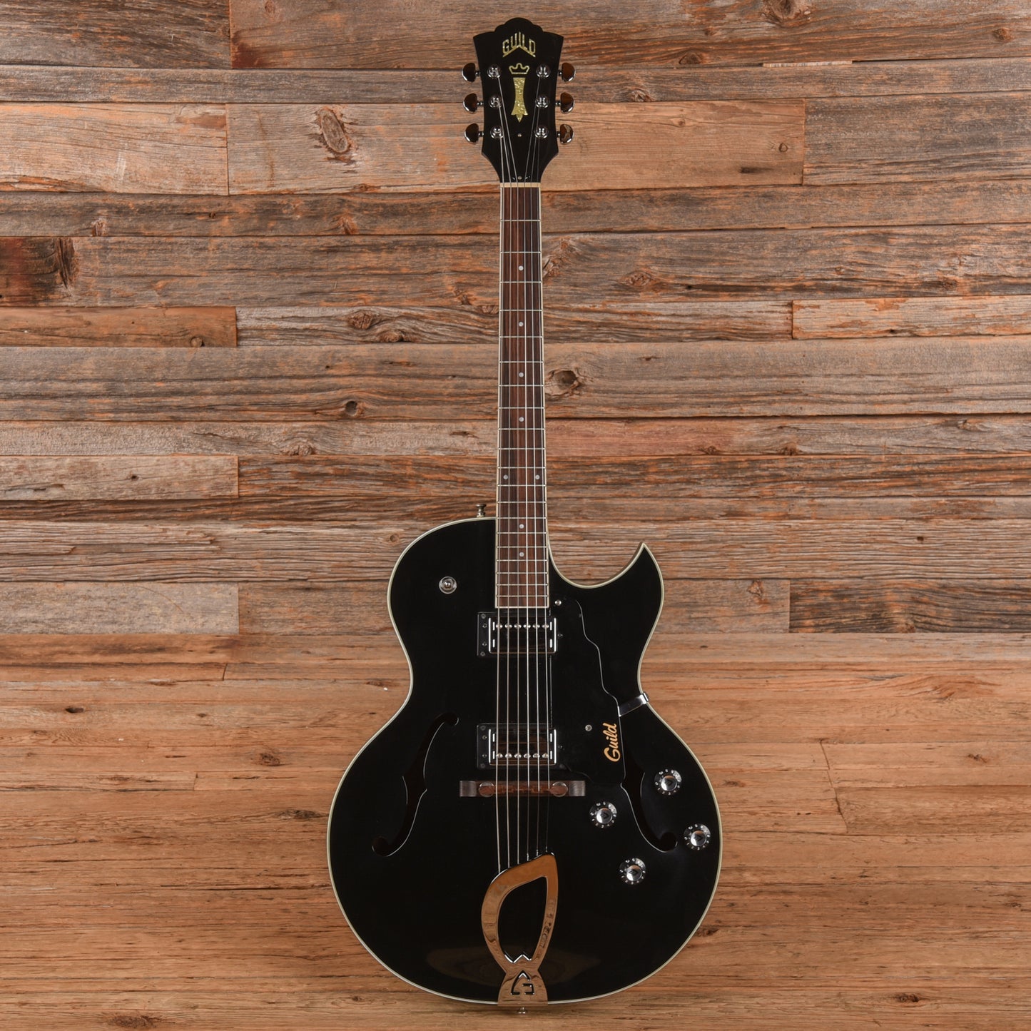 Guild Starfire II Black 1998 Electric Guitars