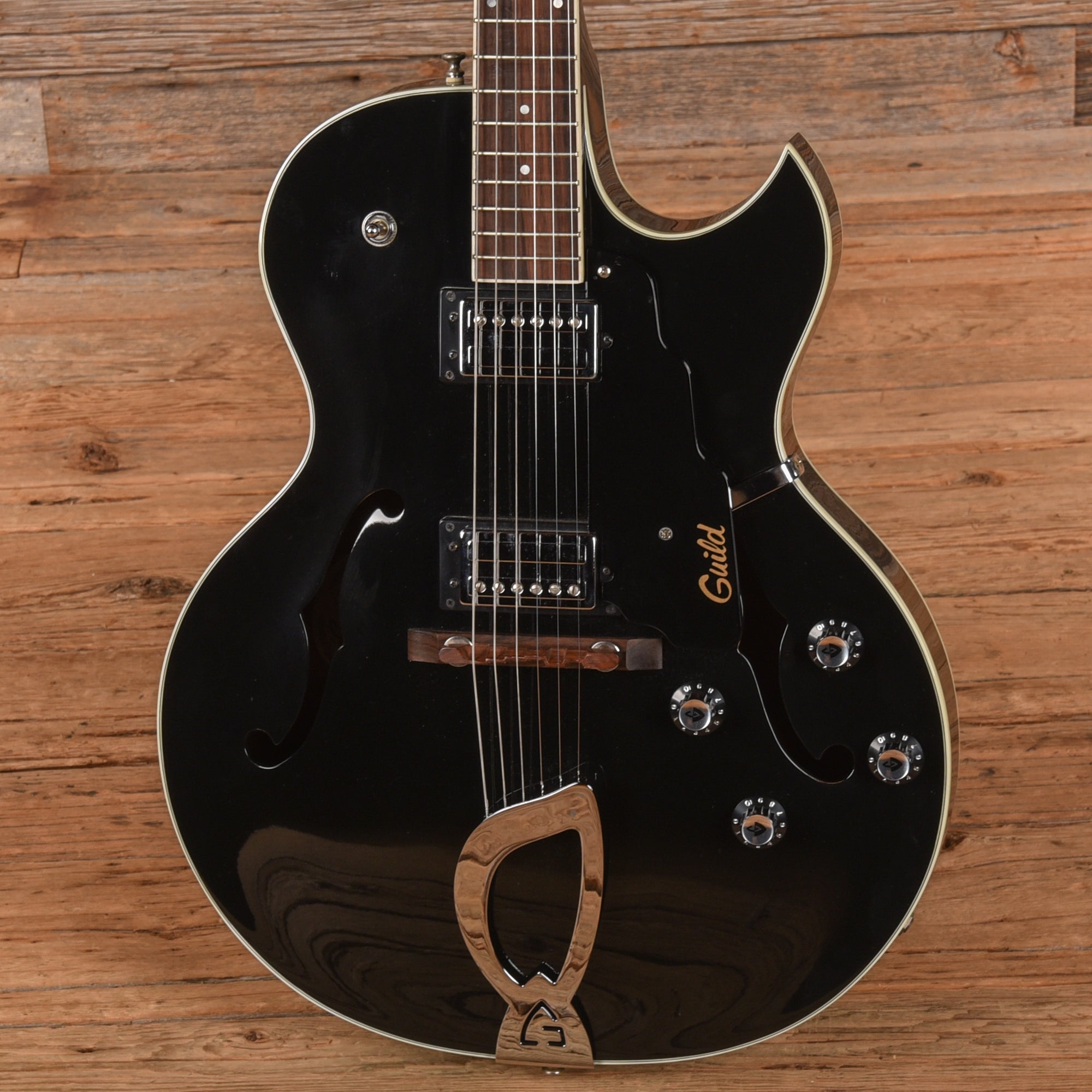 Guild Starfire II Black 1998 Electric Guitars