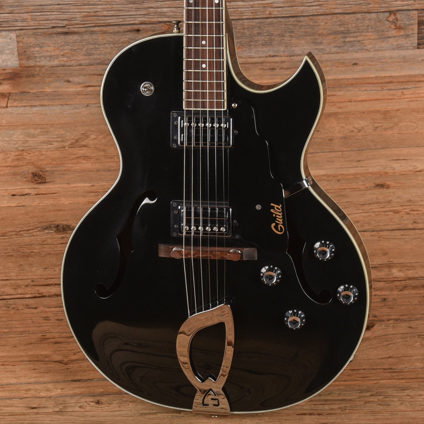 Guild Starfire II Black 1998 Electric Guitars