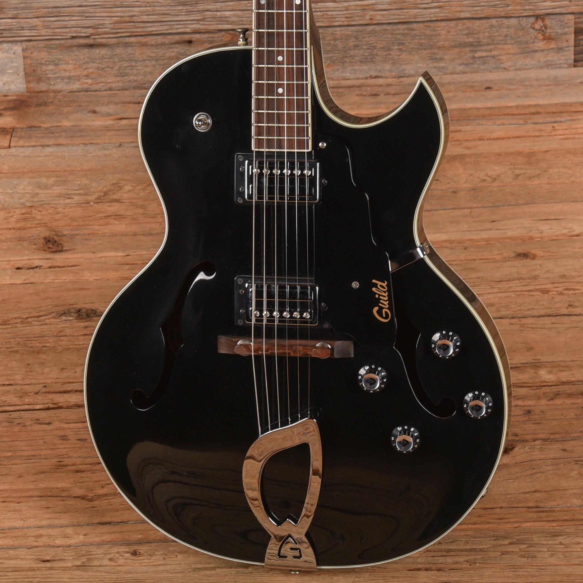 Guild Starfire II Black 1998 Electric Guitars