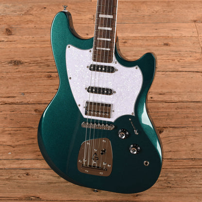 Guild Surfliner Deluxe Evergreen Metallic Electric Guitars
