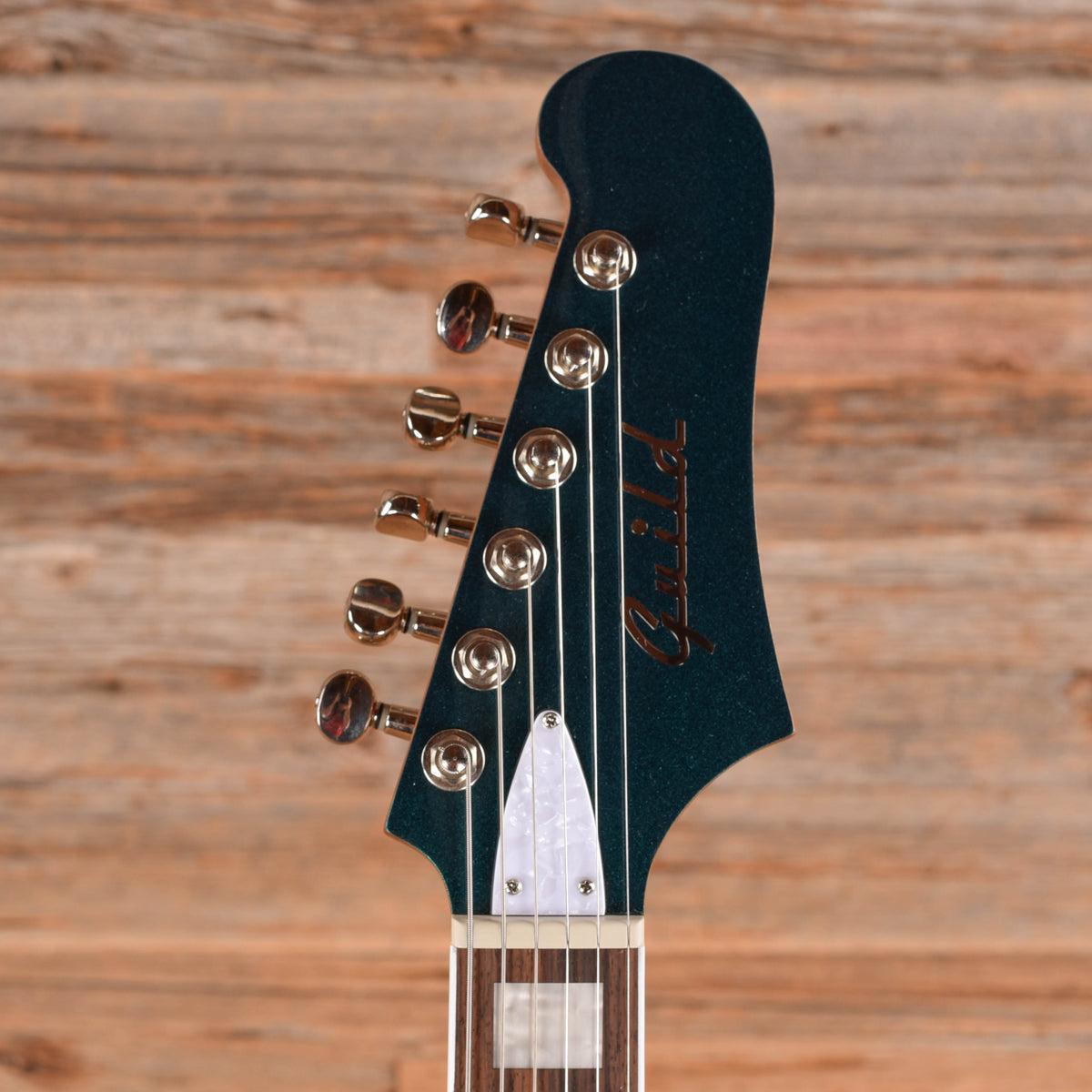 Guild Surfliner Deluxe Evergreen Metallic Electric Guitars